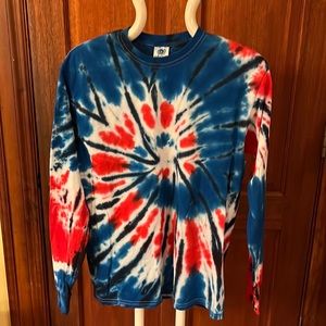 Long sleeve tie dye Tshirt